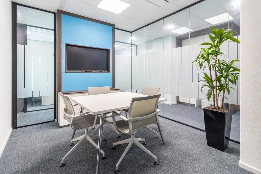 Meeting room at the Hanoi office